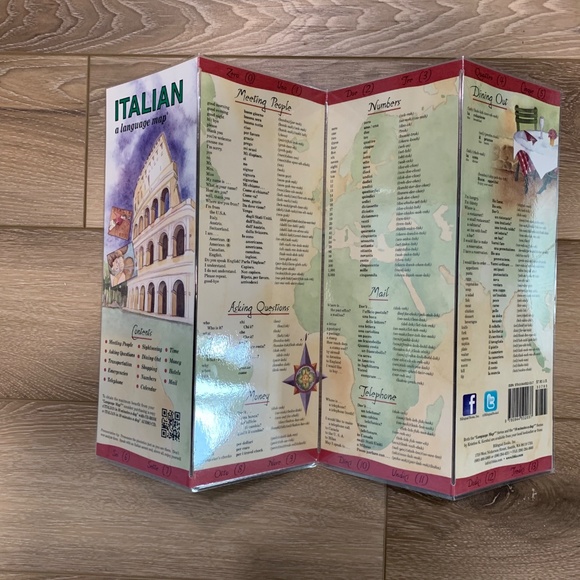 Italian : A Language Map Quick Reference Phrase Guide
Italy travel 🇮🇹🍝 - Picture 4 of 4